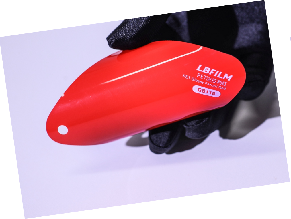 PET Glossy Ferrari Red
