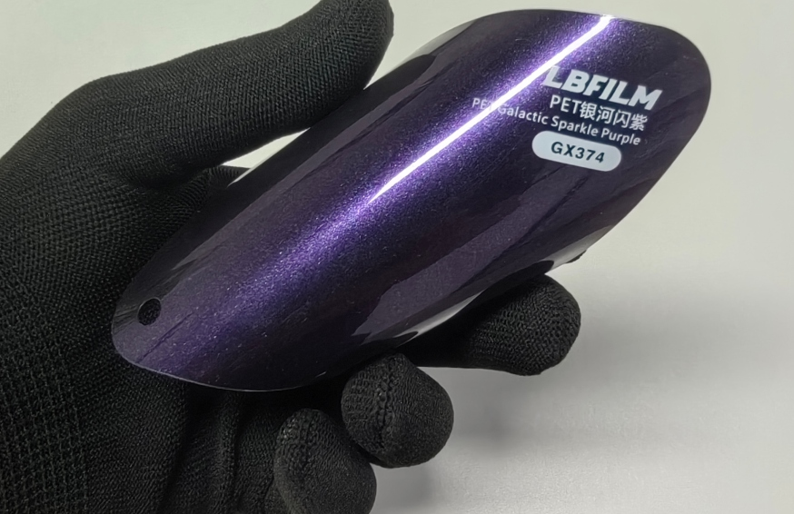 PET Galactic Sparkle Purple